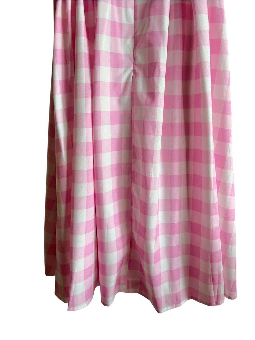Barbie Movie Pink Gingham Barbiecore Fit & Flare Dress XXL Costume - Picture 10 of 15